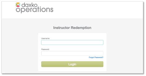daxko redemption|daxko instructor redeem.